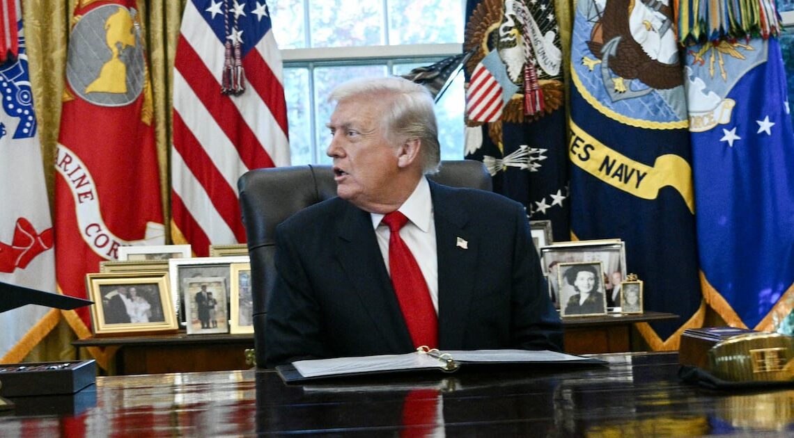 Trump, 79, Given Basic Instruction During Oval Office Event