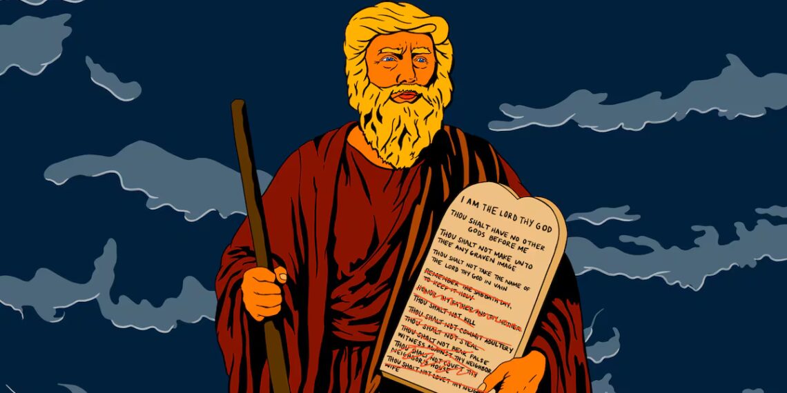 Read the President’s Trumpy New Take on the Ten Commandments