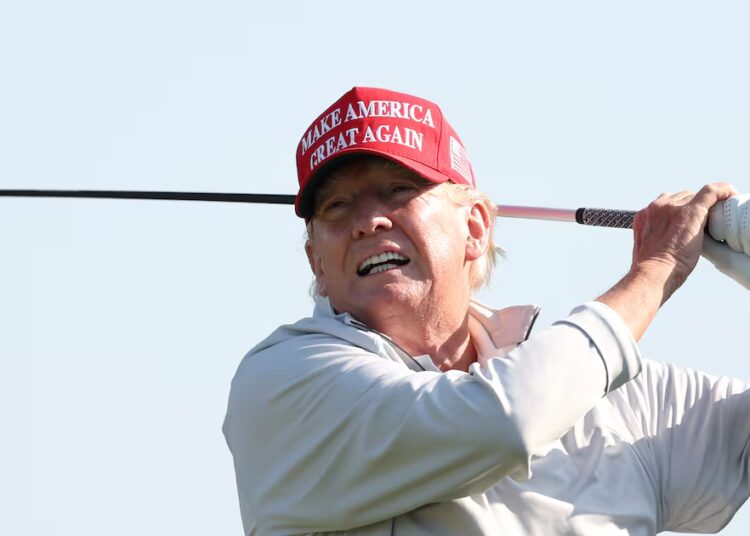 Trump, 79, Derails Troop Call With Bonkers Rant About His Golf Record