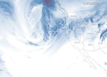 Windy, Wet Weather Hits the West Coast