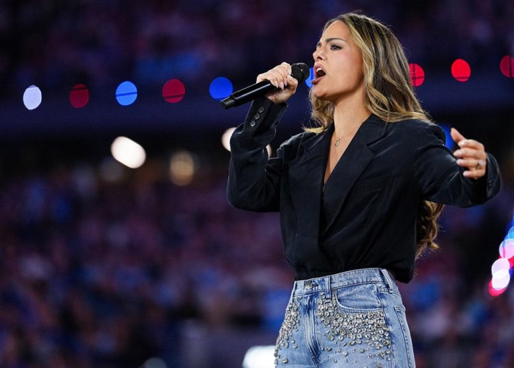 World Series national anthem singers deliver electric performances before Game 7