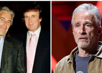 Jon Stewart Predicts How Trump-Epstein Saga Will End
