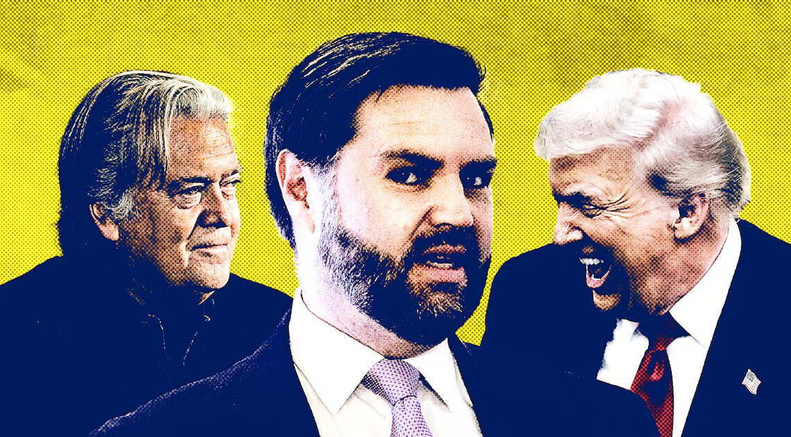 Author Reveals How Trump and Bannon Are Secretly Trolling JD Vance