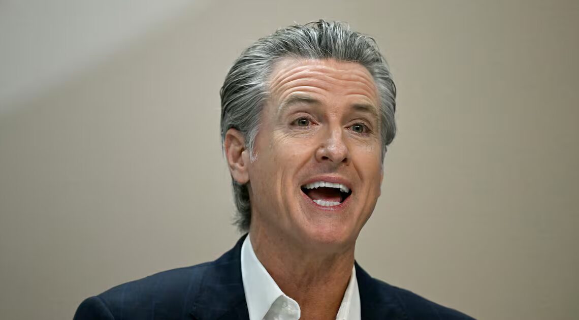 Newsom, 58, Asks World to ‘Pray’ for Trump, 79