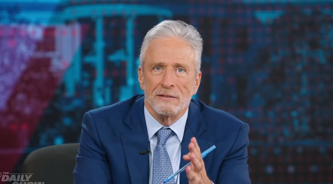 Furious Jon Stewart Demolishes Dems for Caving to Donald Trump