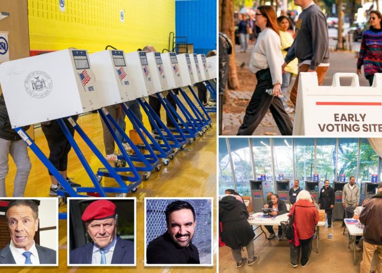 Younger voters outnumber older crowds in final days of early voting for NYC mayoral election