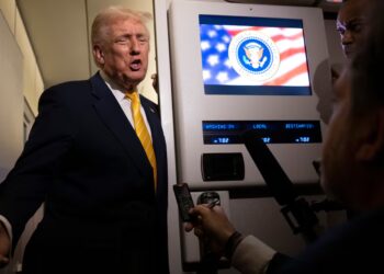 Beleaguered Trump Emerges From Hiding to Beg ‘Give Me a Break’ on Epstein