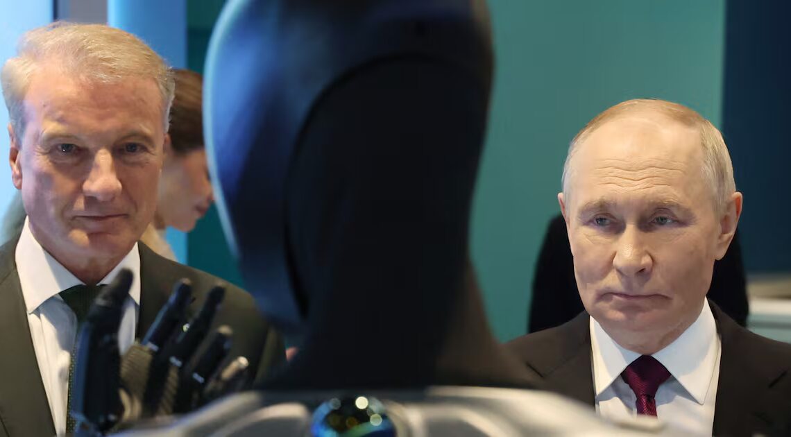 Putin, 73, Says Living to 150 Won’t Be Enough After Meeting ‘Beautiful’ Robot
