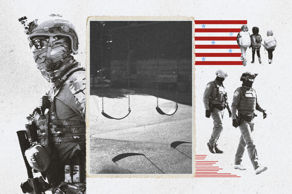 In cities targeted by ICE, empty desks and school disruptions follow