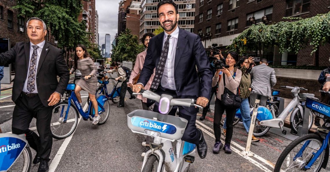 Zohran Mamdani Could Be New York’s First Citi Bike Mayor
