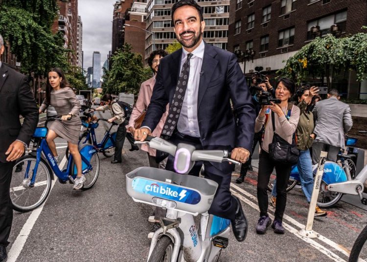 Zohran Mamdani Could Be New York’s First Citi Bike Mayor