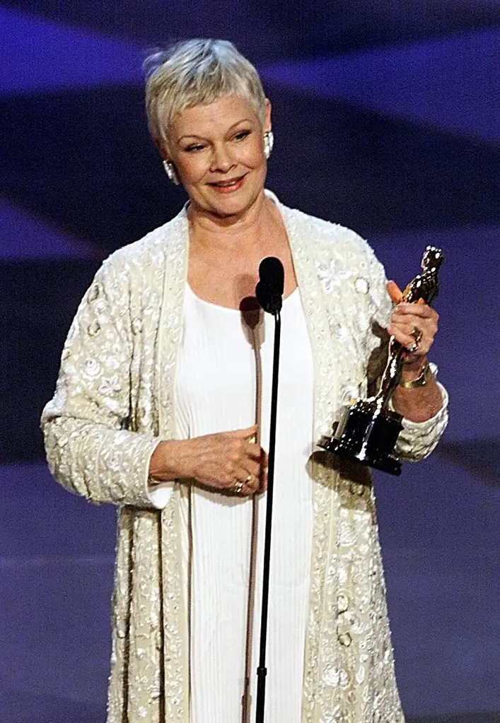 Judi Dench wins the Oscar for her part in the movie 