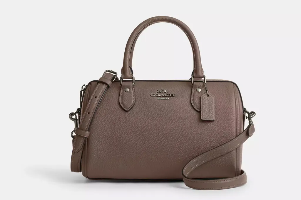 Brown Coach Rowen Satchel.