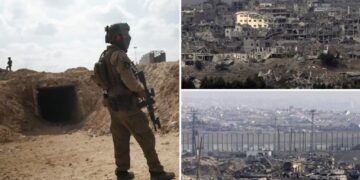 Hamas commander, 3 cronies killed trying to escape Gaza tunnel with slain IDF soldier’s rifle