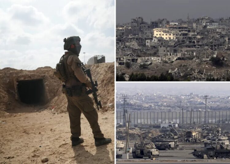 Hamas commander, 3 cronies killed trying to escape Gaza tunnel with slain IDF soldier’s rifle