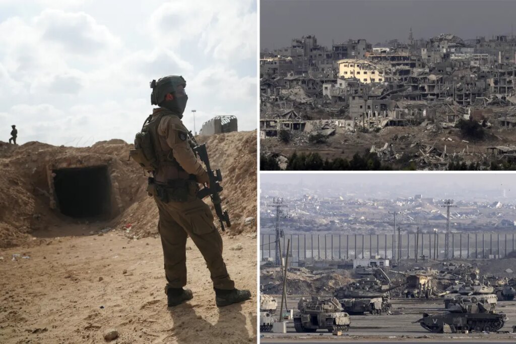 Hamas commander, 3 cronies killed trying to escape Gaza tunnel with slain IDF soldier’s rifle