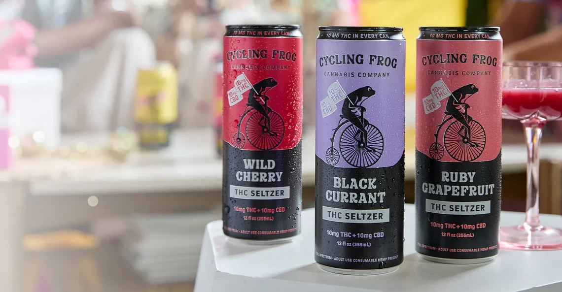 Cycling Frog’s 10mg THC Seltzers Are Here. Stronger, Bolder, and Ready for Dry January 