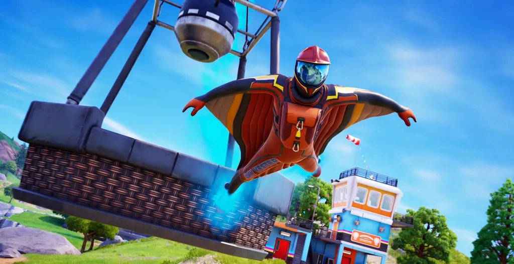 Fortnite Chapter 7 Pacific Break Wingsuit