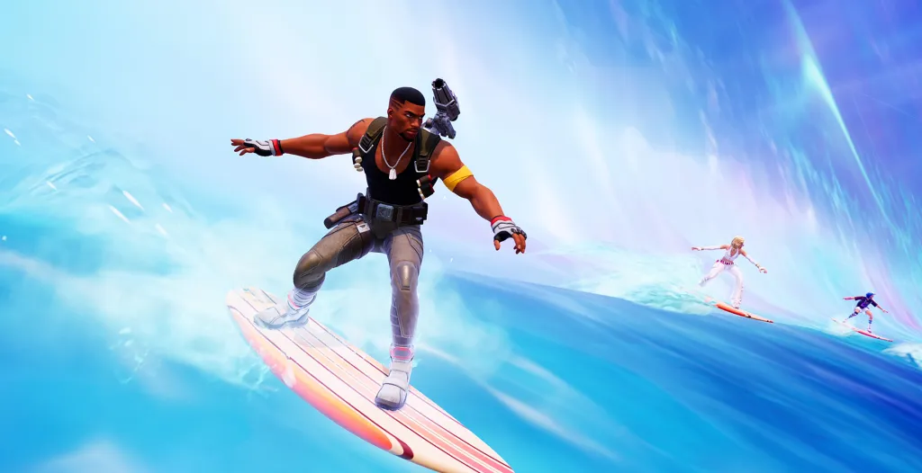 Fortnite Chapter 7 Surfing