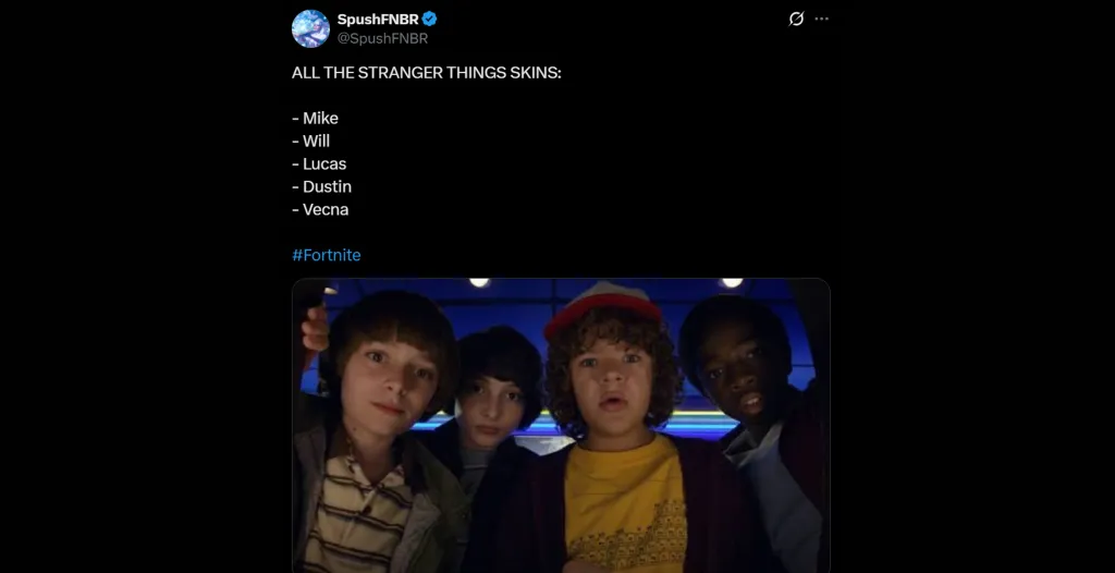 Fortnite Stranger Things Skins Leaked