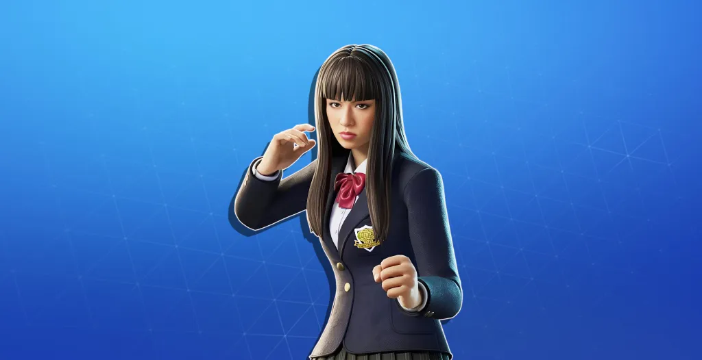 Gogo Yubari Fortnite Skin Image