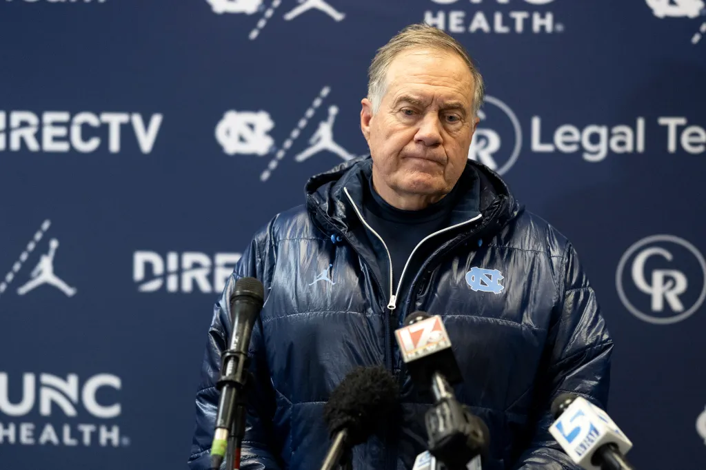 Bill Belichick Reporters NC State UNC