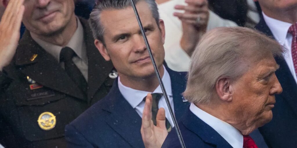 ‘Hegseth has been upstaged’: Secretary inspecting uniforms as underling negotiates Ukraine