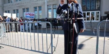 ‘Outrageous conduct’: Trump foe excoriates admin in court bid to toss charges