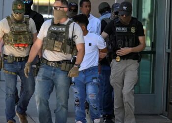 WATCH: ICE agent sympathizes with protestors but declines to speak due to ‘cameras’