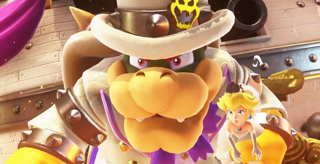 Mario Odyssey Bowser Cutscene