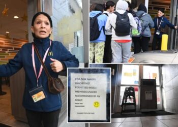 NYC McDonald’s hires ‘McBouncer’ to keep out violent, rowdy teens