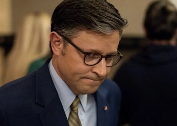 ‘We know Dan’: Mike Johnson goes to bat for Republican banned from overseas travel