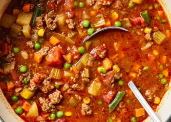 Helpful Hamburger Soup