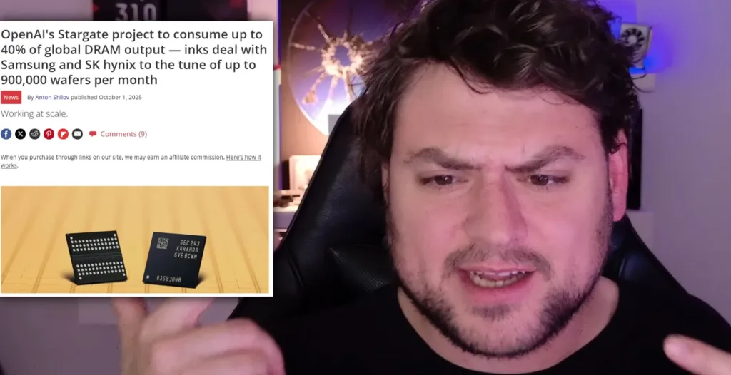 Moore's Law Is Dead AI RAM Shortage