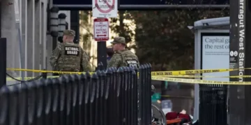 Video captured moment gunman ‘ambushed’ Guardsman and opened fire: CNN reporter