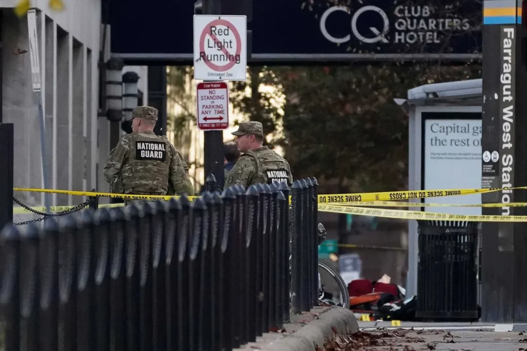 Video captured moment gunman ‘ambushed’ Guardsman and opened fire: CNN reporter