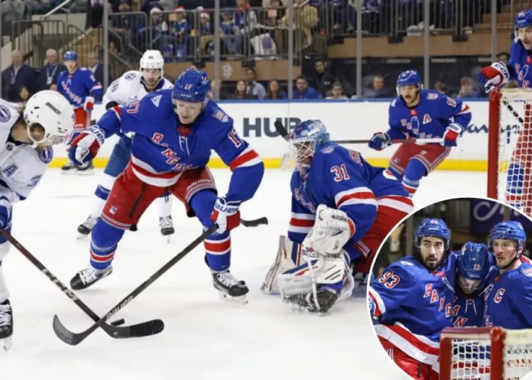 Rangers completely outplayed by Lightning in another dispiriting home loss