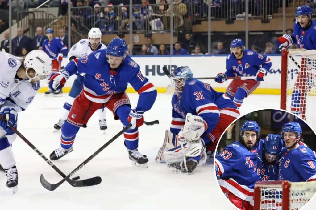Rangers completely outplayed by Lightning in another dispiriting home loss