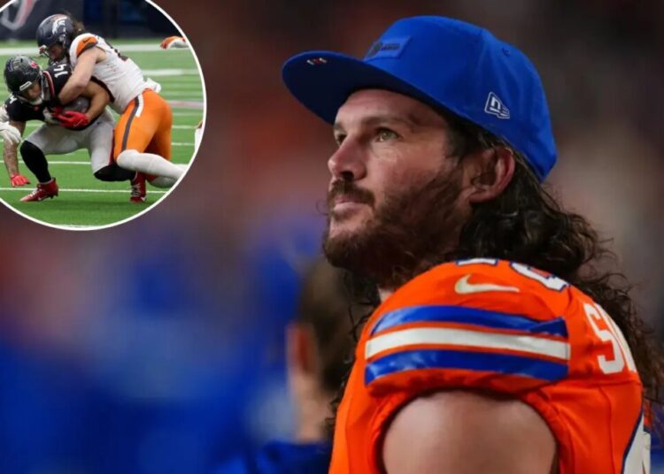 Broncos’ Alex Singleton set for NFL return less than a month after shock testicular cancer diagnosis