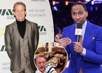 Skip Bayless and Stephen A. Smith reunite in new viral photo