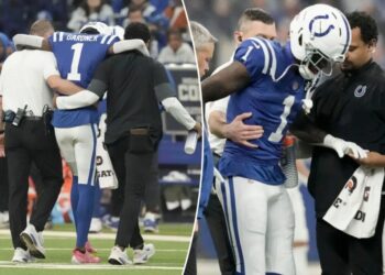 Sauce Gardner helped off field with calf injury in possible Colts blow