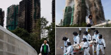 Death toll in Hong Kong fire rises to 146 after more bodies found in apartment complex