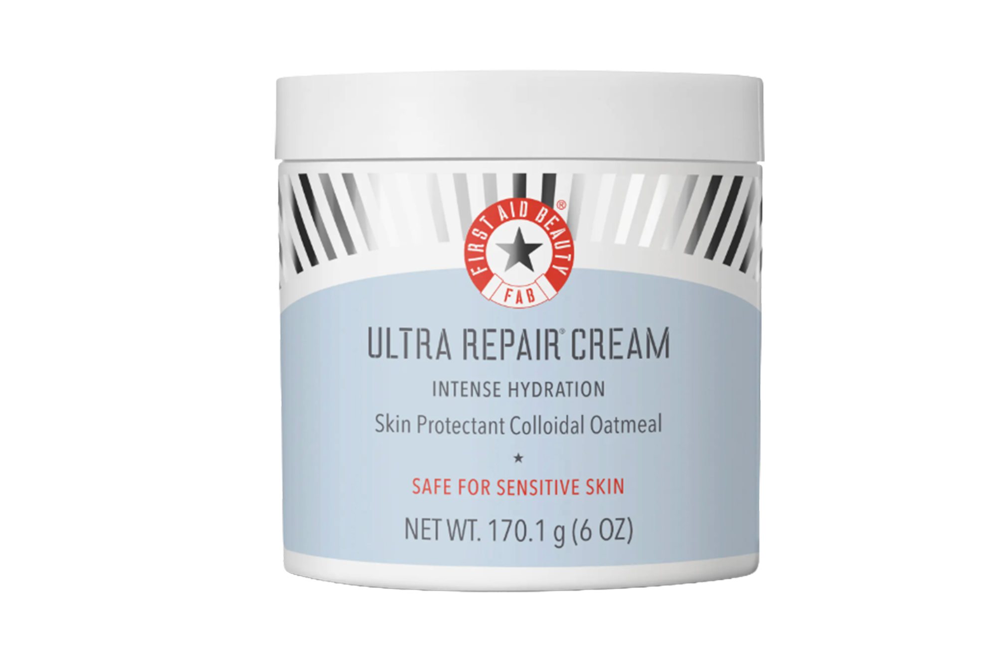 First Aid Beauty Ultra Repair Cream, Intense Hydration, Skin Protectant Colloidal Oatmeal, Safe for Sensitive Skin, Net Wt. 170.1 g (6 oz)