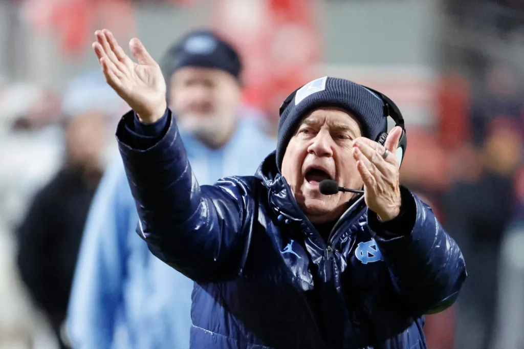 Bill Belichick mad referee protest call UNC