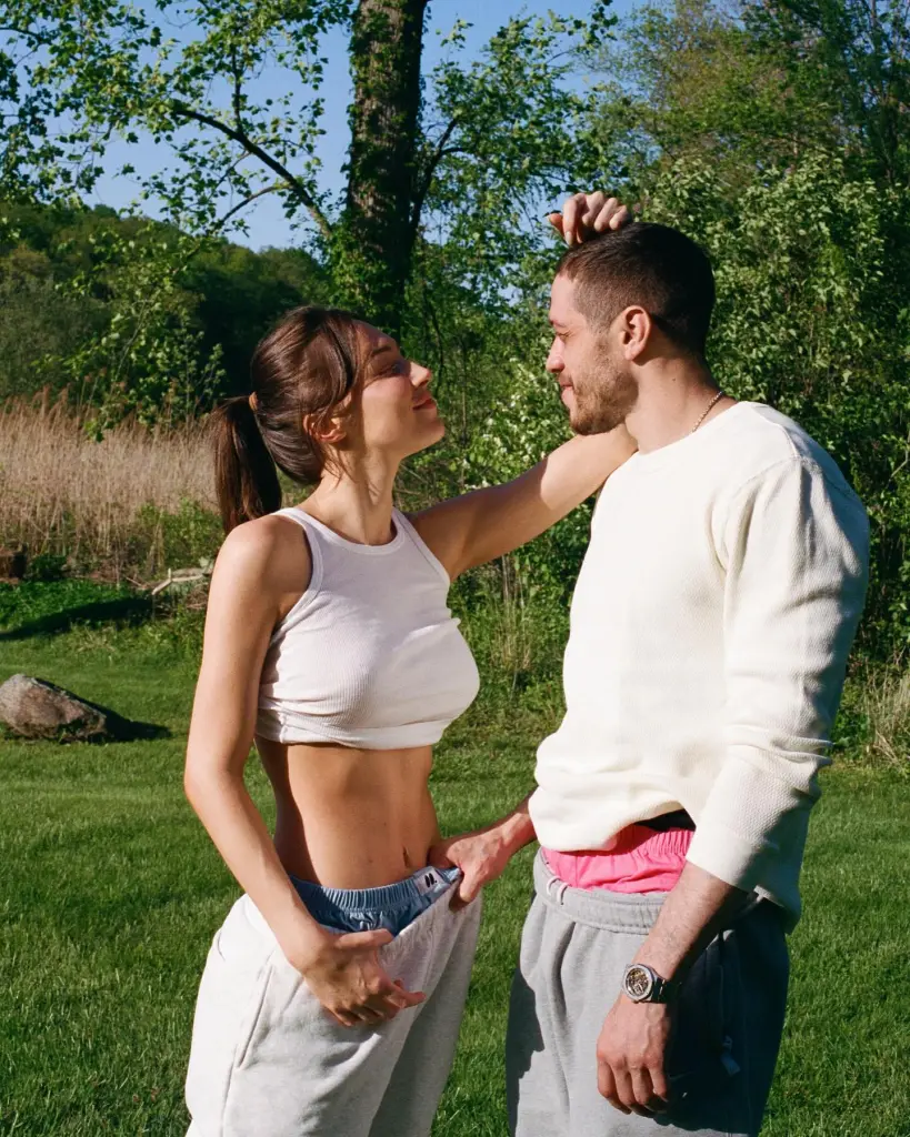 Elsie Hewitt and Pete Davidson