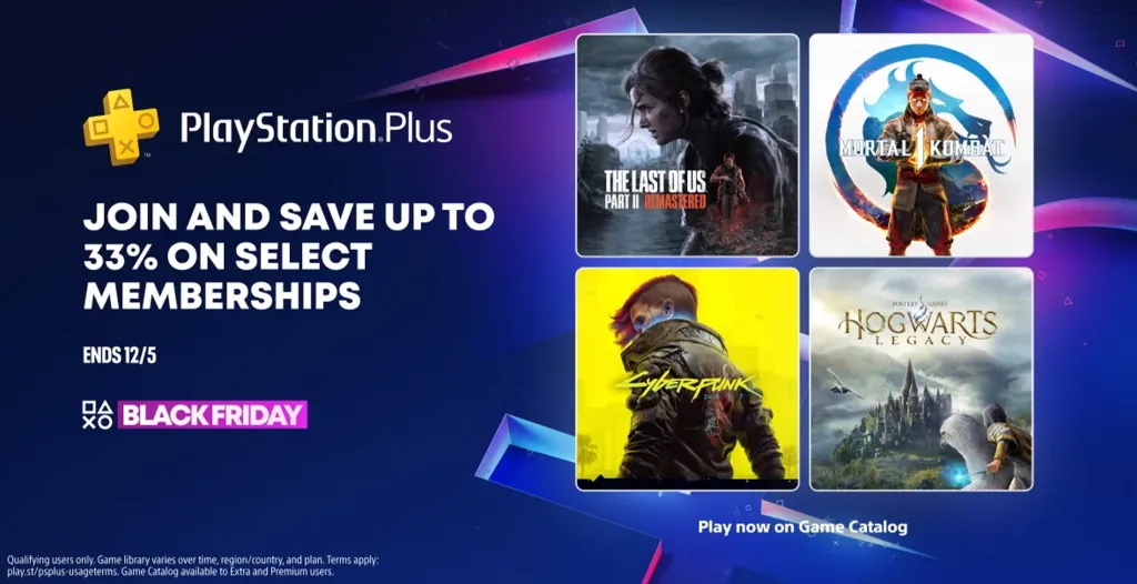 PlayStation Black Friday Game Sales
