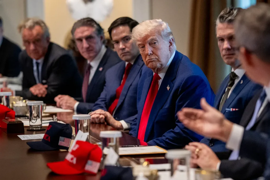 Trump ‘in panic surrounded by weaklings’ as bad news mounts: conservative