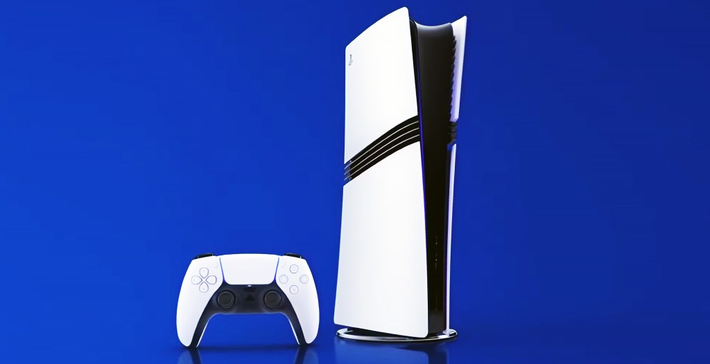 PS5 Pro Console Render