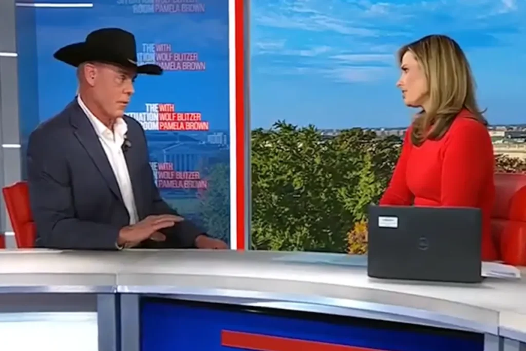 ‘How can you not condemn?’ GOP lawmaker cornered on CNN over Trump’s dark threats