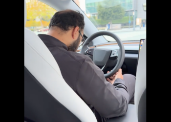 A Tesla Robotaxi Safety Driver Fell Asleep on the Job